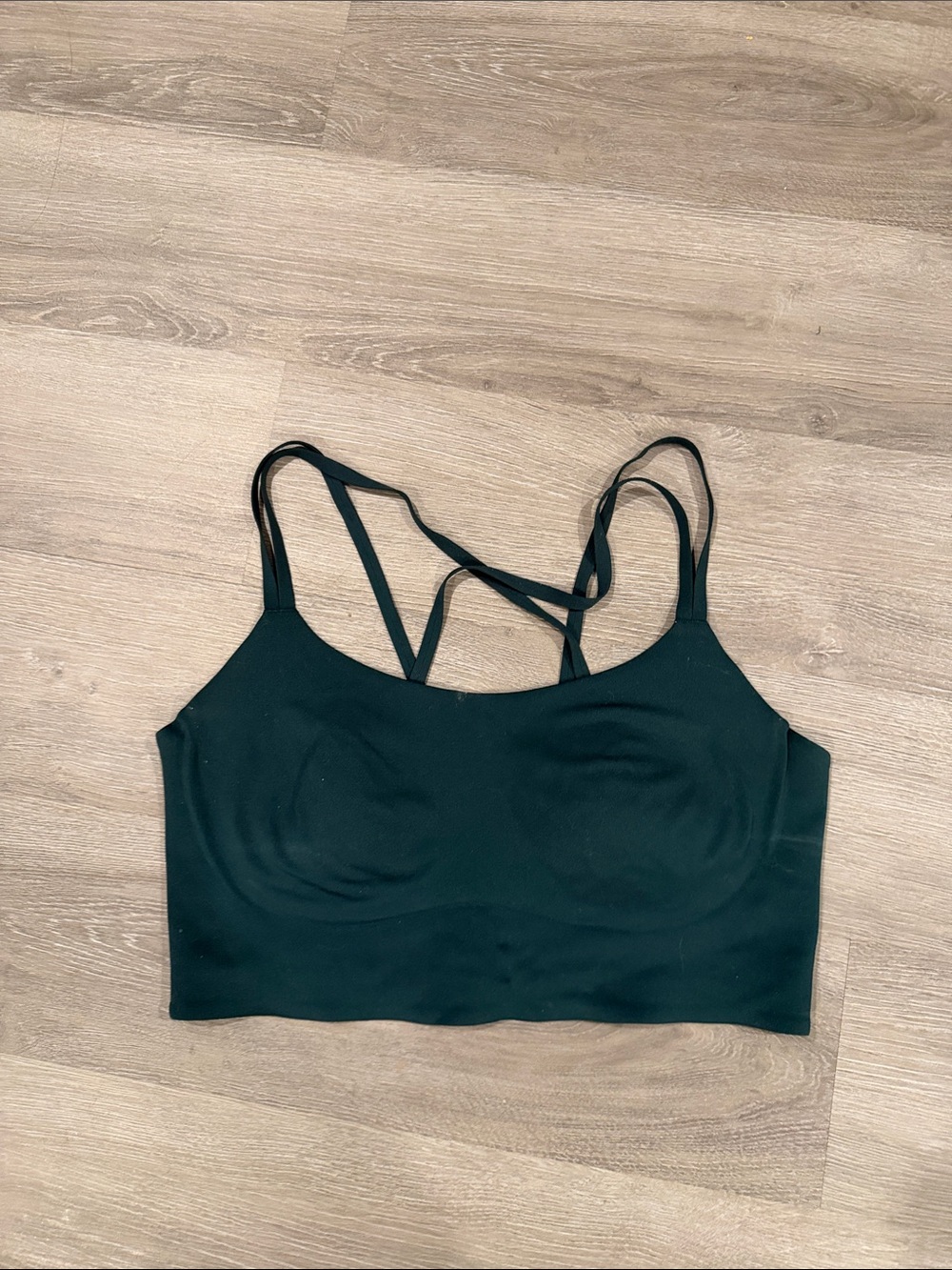 aerie Black Strappy Seamless Bralette